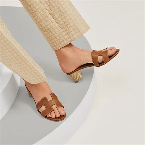 Hermes sandals heels